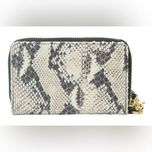 Aimee Kestenberg Dixon Vanilla Snake Wristlet Wallet